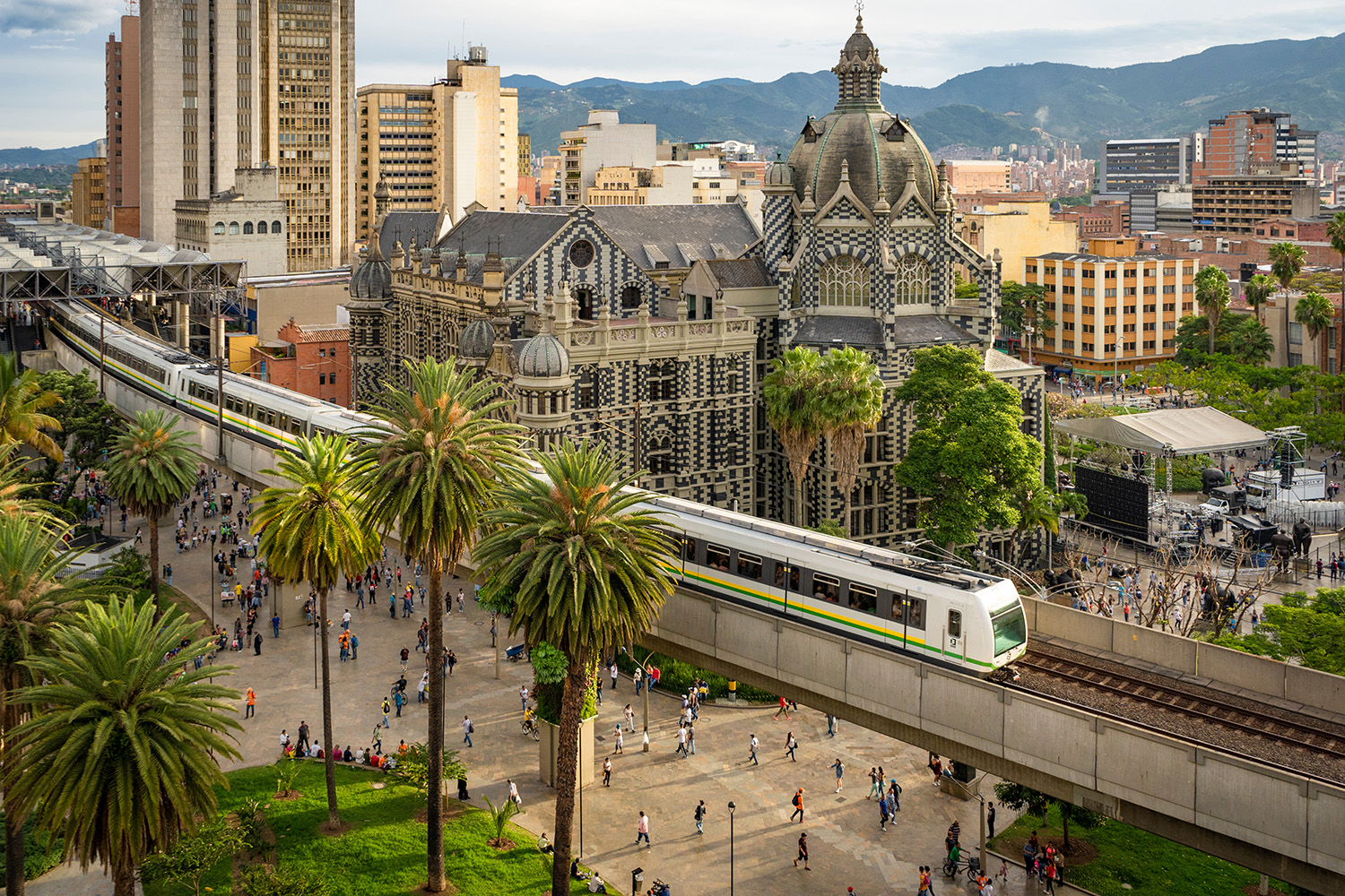 Colombia Medellin Metro